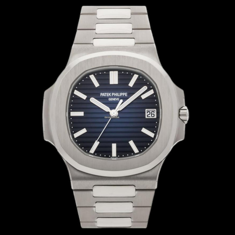 Patek Philippe Nautilus Blue Dial Stainless Steel Bracelet | Ref. 5711/1A-010