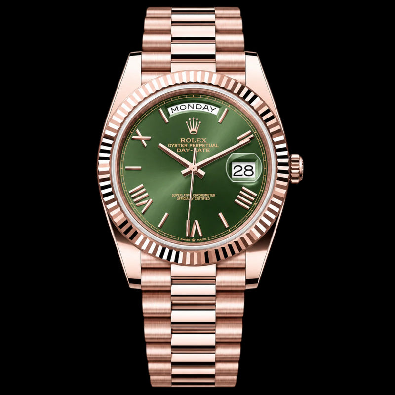 Rolex Day-Date 40 Olive Green Dial | Ref. 228235