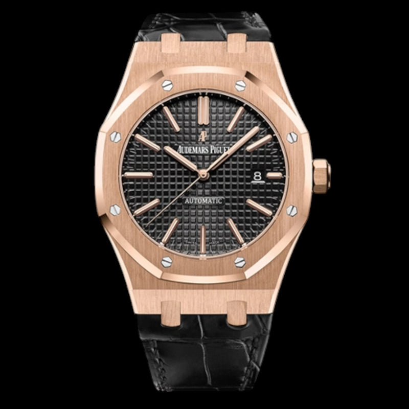 Audemars Piguet Royal Oak Black Dial 18K Rose Gold | Ref. 15500OR.OO.D002CR.01
