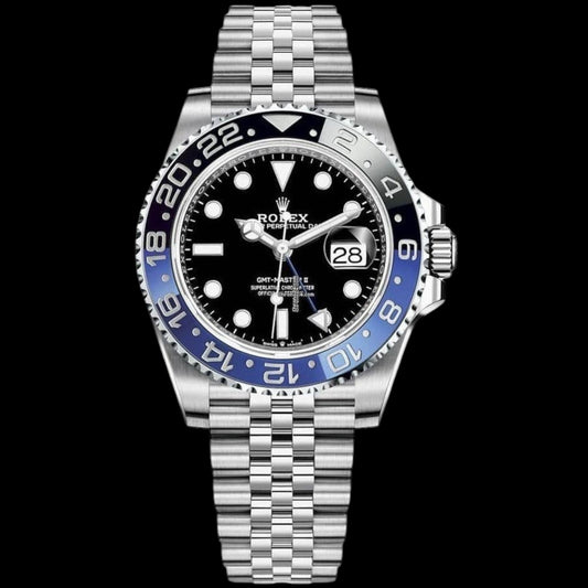 Rolex GMT-Master II "Batman" Black Dial Jubilee Bracelet | Ref. 126710BLNR