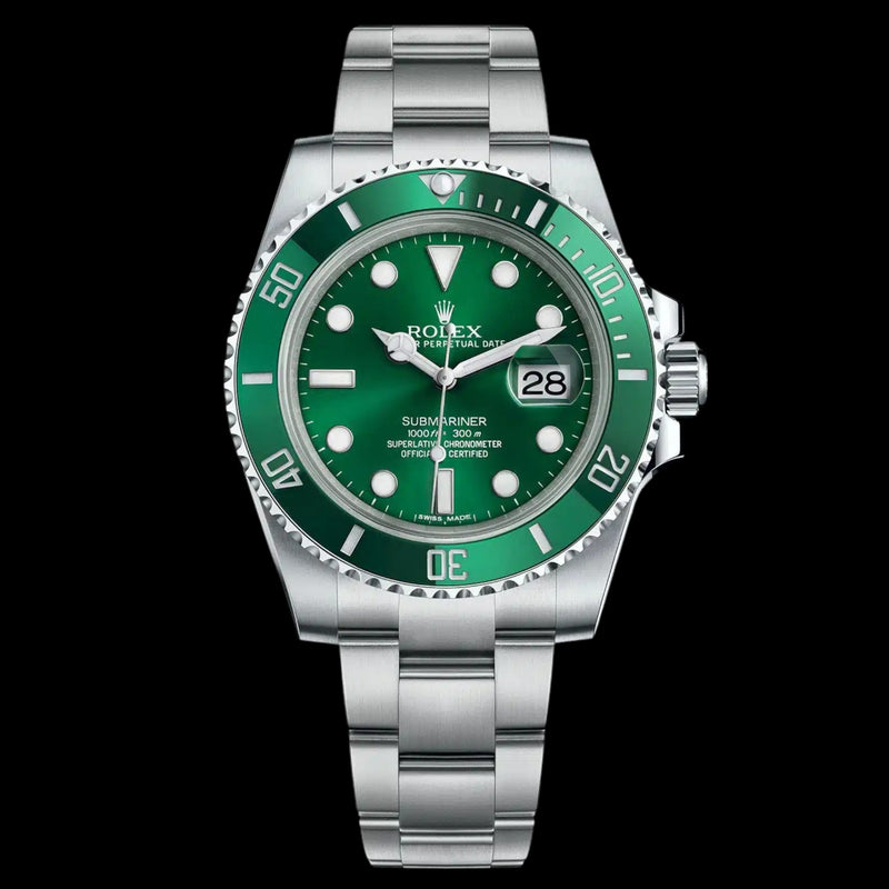 Rolex Submariner Date Hulk Green Dial Green Bezel Oyster Bracelet | Ref. 116610LV