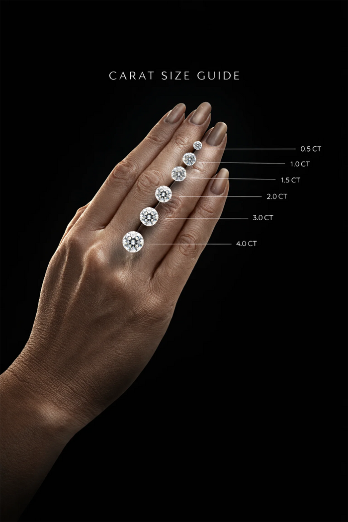 Approximate stone size
